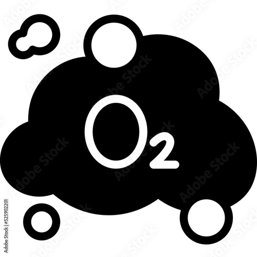 o2 solid line icon
