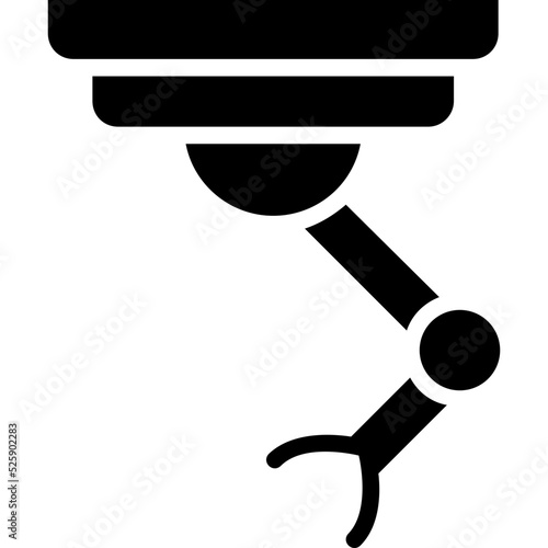 Industrial Arm Vector Icon