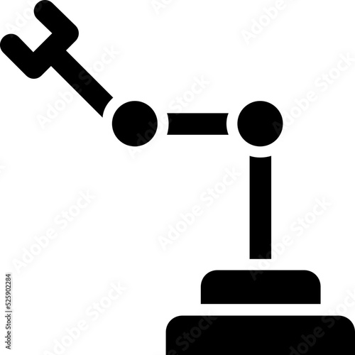 Industrial Arm Vector Icon