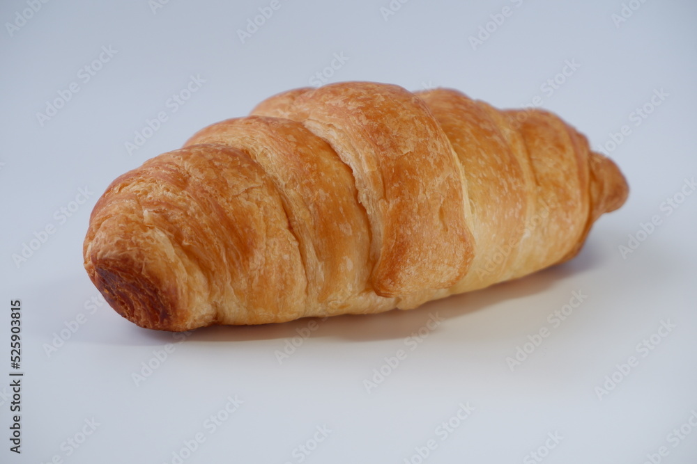 Delicious Butter Croissant in the morning of work. Delicious Butter Croissant in the morning of work.