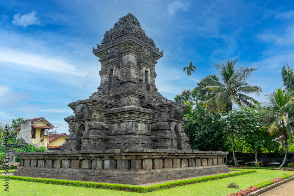 Singasari Temple at Candi Renggo village, Singosari, Malang, the Hindu-Buddhist temple was built around 13th during the Singosari Kingdom and was partially restored in the 1930's by Dutch government.