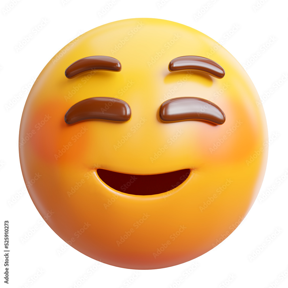 emoji 3d icon. emoji 3d icon.