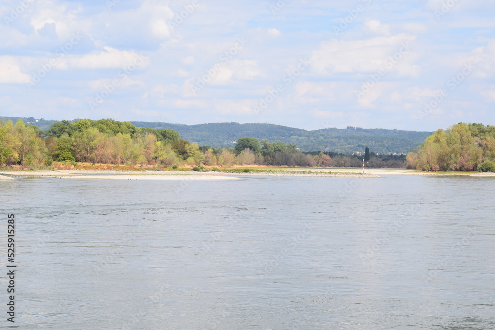Rhein bei Dürre, Urmitz Rhein bei Dürre, Urmitz