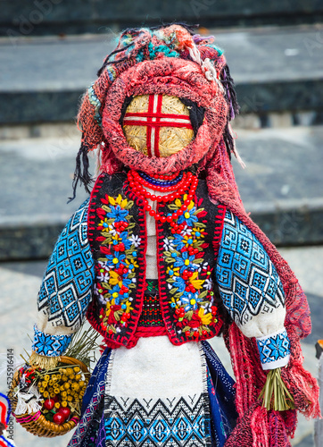 Traditional Ukrainian handmade doll- amulet 