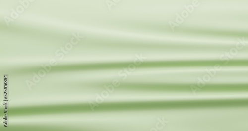 Green cloth texture background. 3d rendering. 