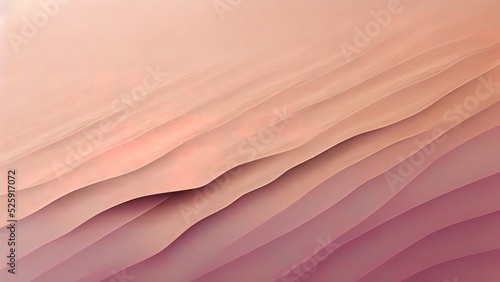 Wallpaper Mural Abstract pink sand dunes texture. Modern design backdrop. High end wallpaper with smooth red purple waves. Ripples 3D render, illustration. Torontodigital.ca