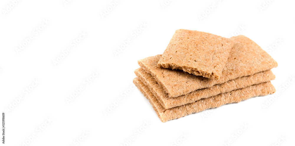 bread on a white background bread on a white background