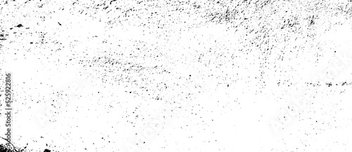 Abstract vector noise. Small particles of debris and dust. Distressed uneven background. Grunge texture overlay with fine grains isolated on white background. Vector illustration. EPS10.