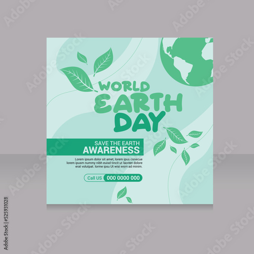 World Earth Day Banner Post