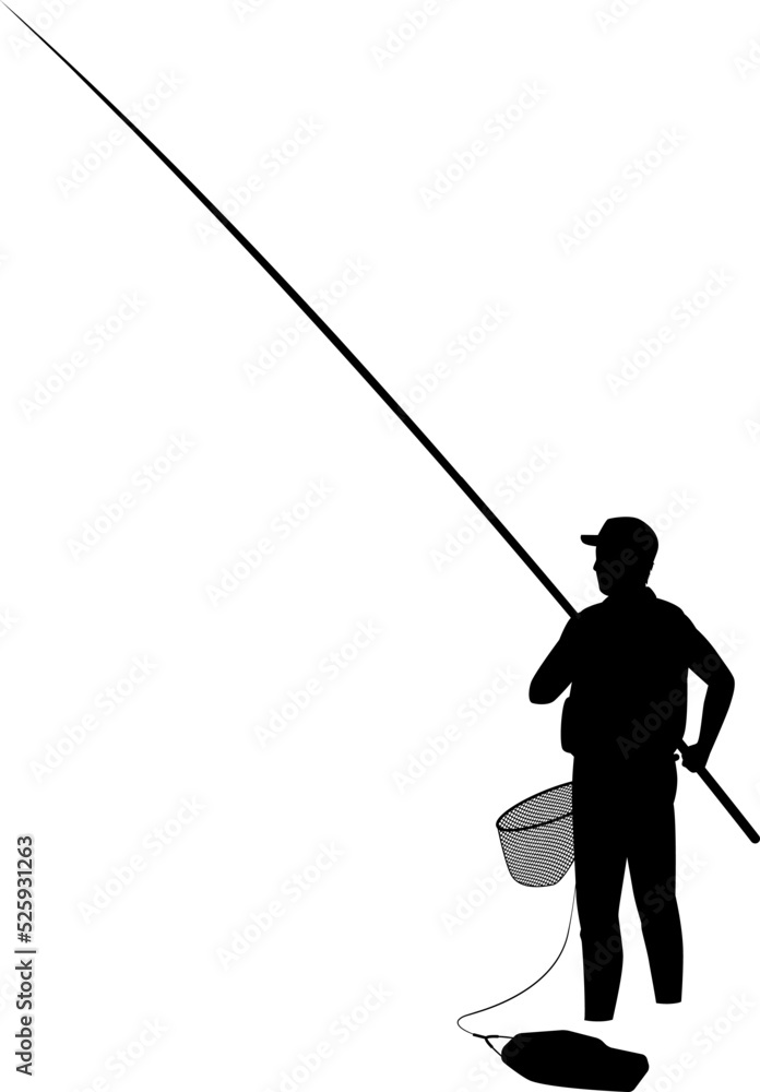 Obraz premium 鮎釣り