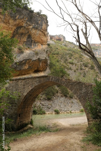 pont de Villacantal, rio Vero, Espagne