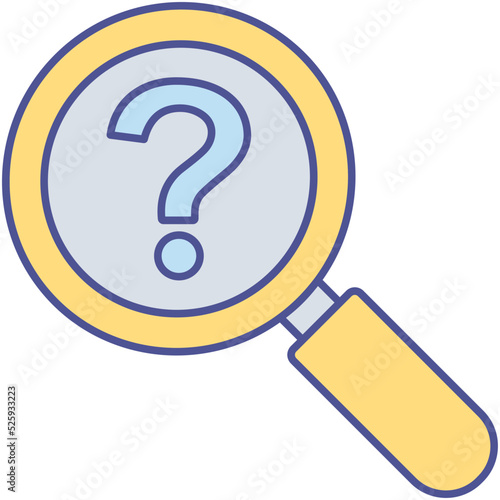 Faq service Isolated Vector icon which can easily modify or edit

