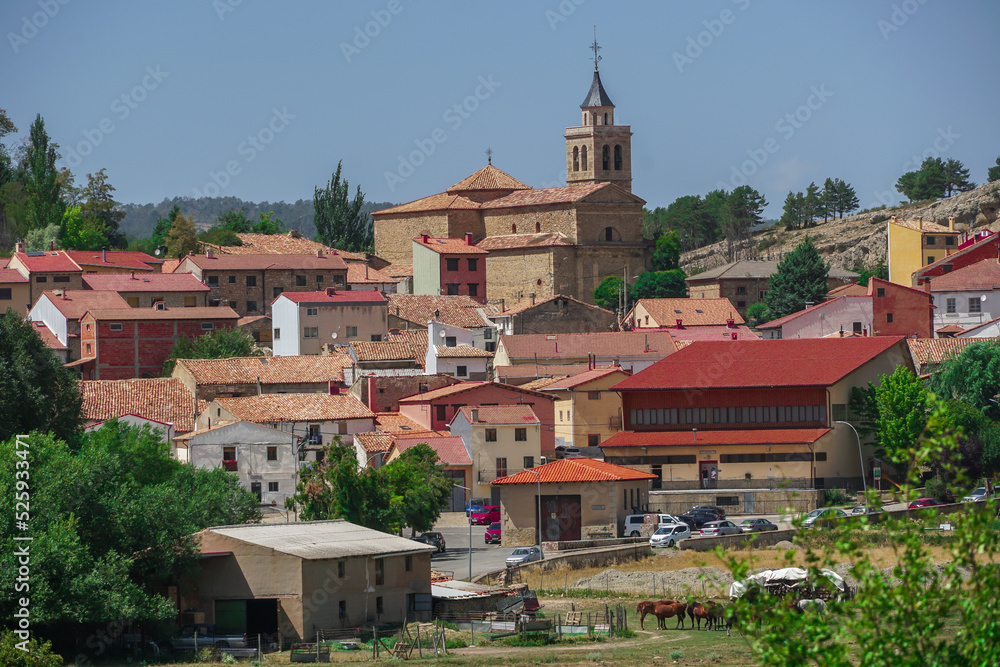 Vistas panorámicas de Arroyo Frías en Teruel