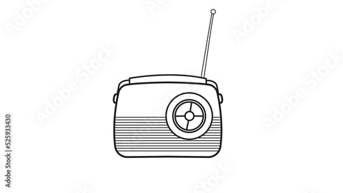 retro tv radio