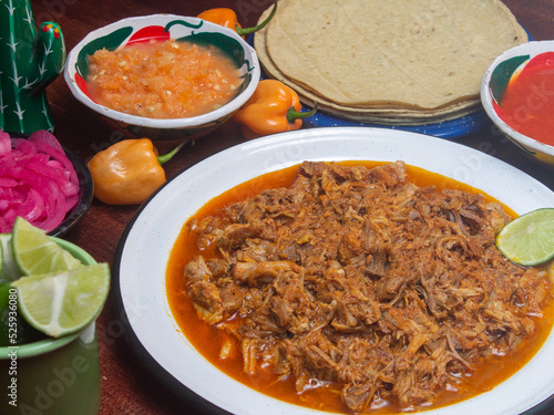 mexican cochinita pibil photo