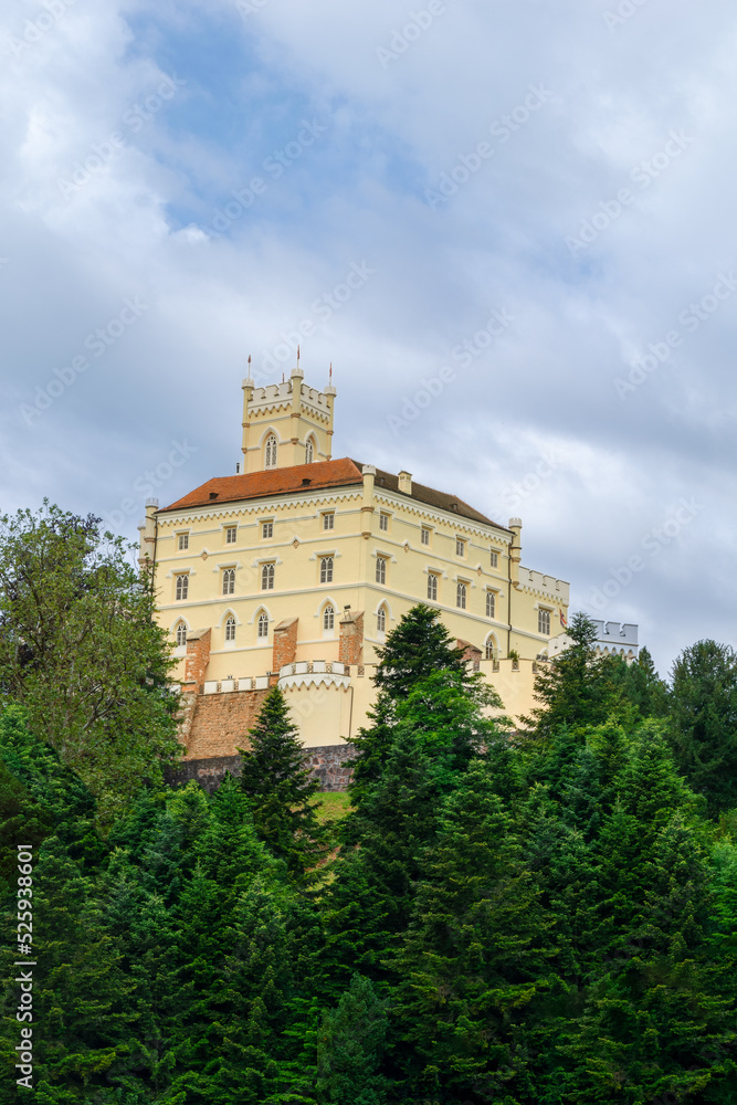 Trakošćan Castle in Northern Croatia