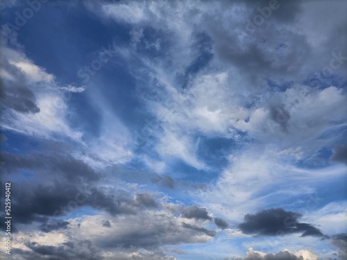 Photography clouds in the sky - sky replacement image for photo edit