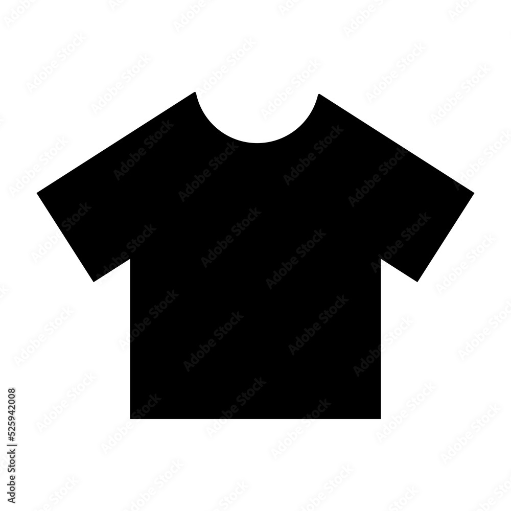 Tshirt icon. Tshirt icon.