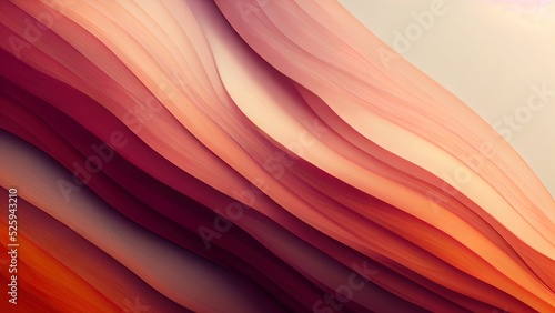 Pastel pink and orange abstract texture. Modern fashion wallpaper. Geometrical abstract shapes. Elegant backdrop for web banner. 