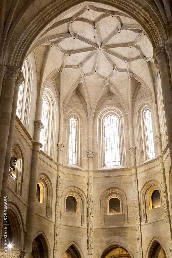Interior of the Cathedral of Santo Domingo de la Calzada, Spain