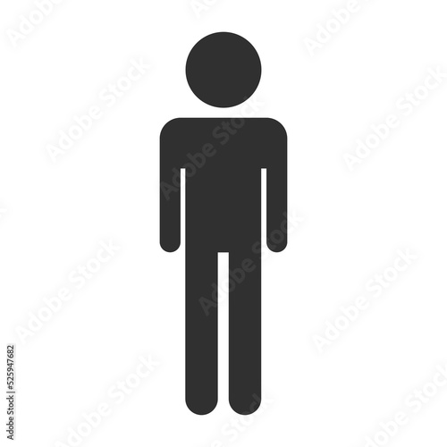 Standing Up Man icon.