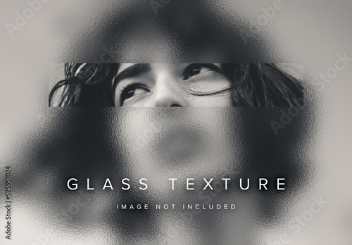 Image Effect with Glass Texture