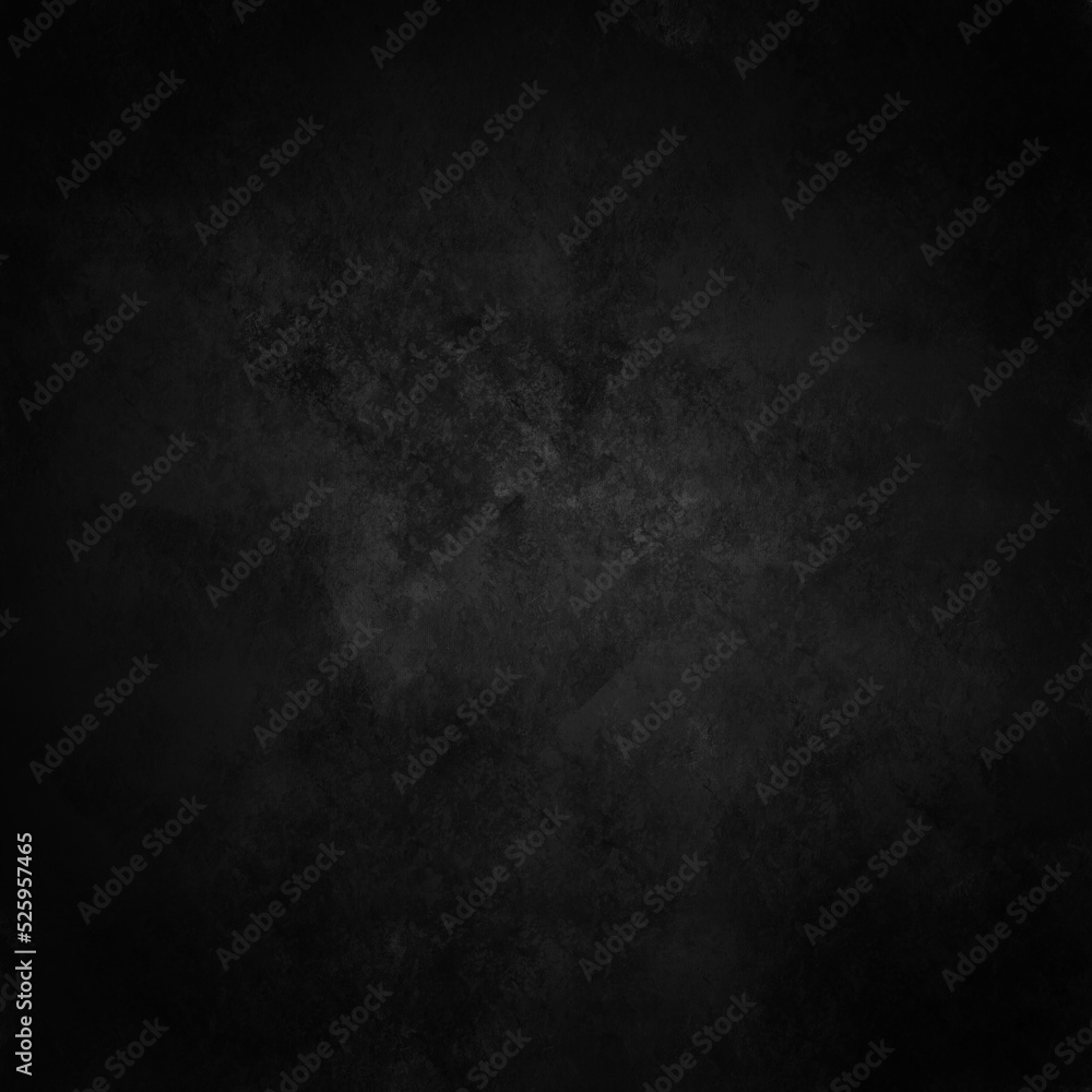 Fototapeta premium Black concrete texture background, old grunge rough background for website banner design