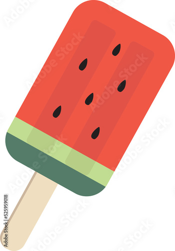 Watermelon ice cream.