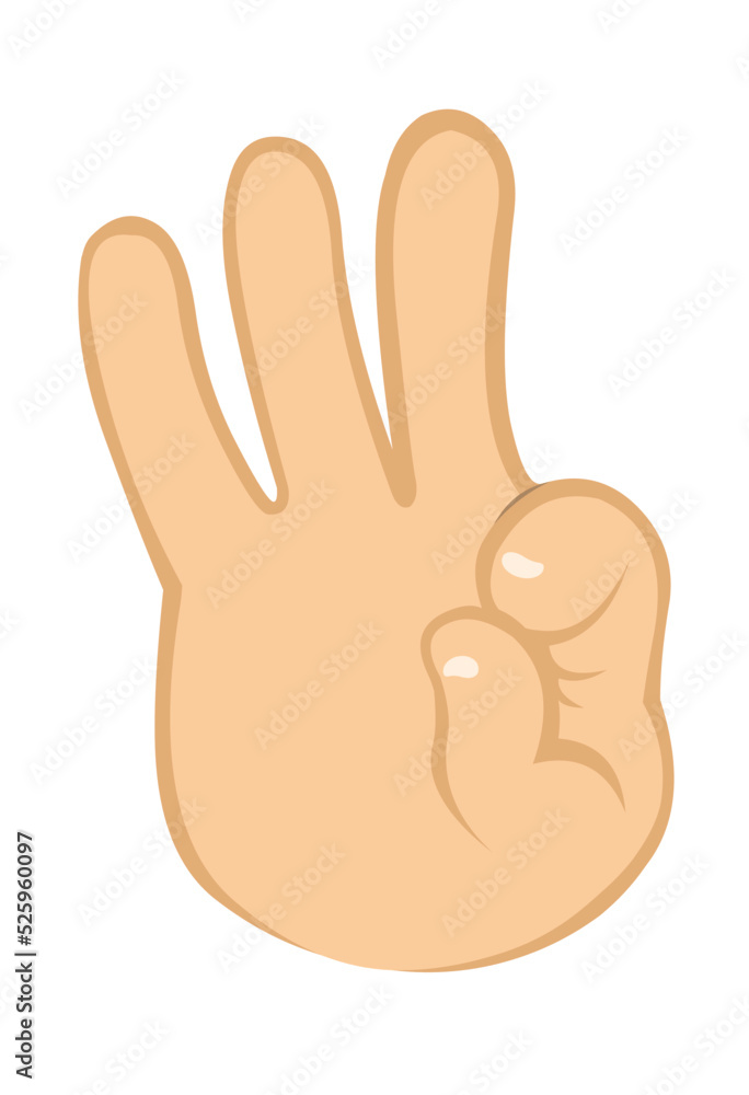 Vector illustration of a cartoon hand doing an ok or perfect gesture Vector illustration of a cartoon hand doing an ok or perfect gesture