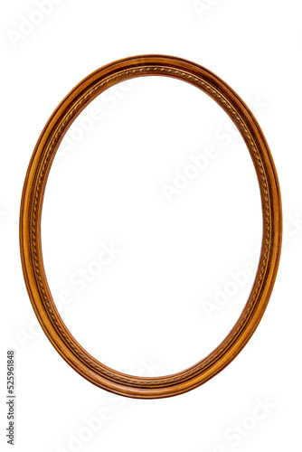 PNG Of Ornate Oval Open Frame