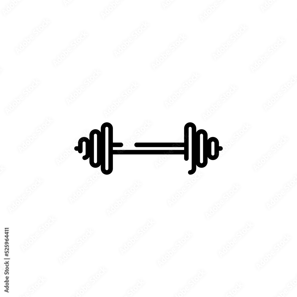 Gym, Fitness, Weight Dotted Line Icon Vector Illustration Logo Template. Suitable For Many Purposes. Gym, Fitness, Weight Dotted Line Icon Vector Illustration Logo Template. Suitable For Many Purposes.