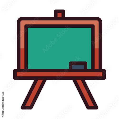 chalkboard on a white background