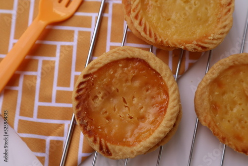 Milk Pie (Pie Susu) is a popular snack in Bali with a sweet and creamy taste.