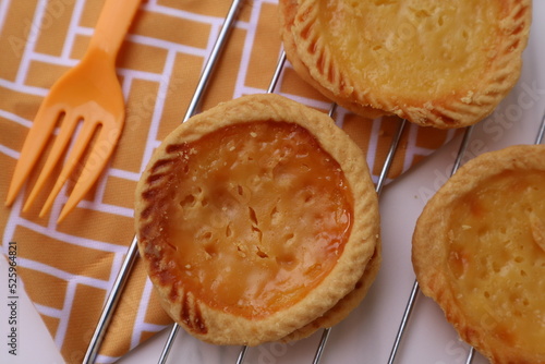 Milk Pie (Pie Susu) is a popular snack in Bali with a sweet and creamy taste.
