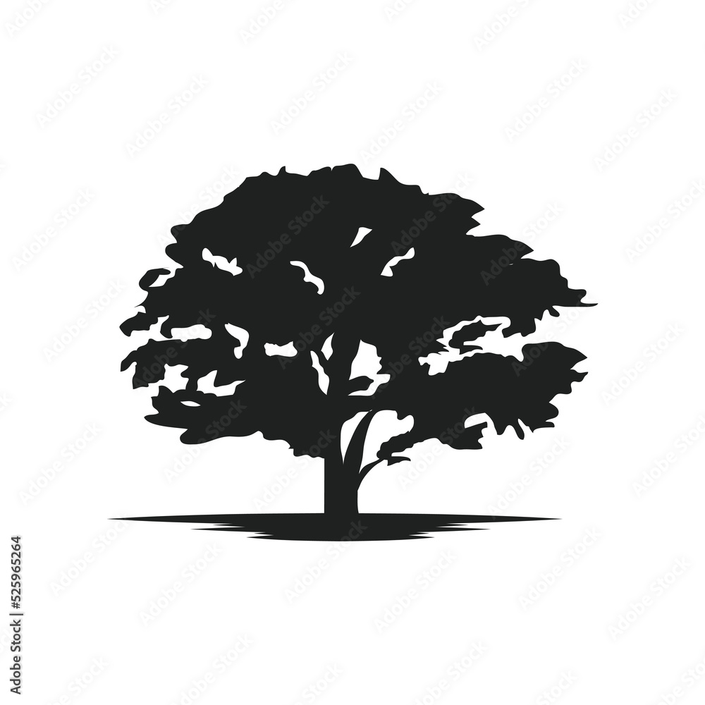 Fototapeta premium Tree icon vector design illustration