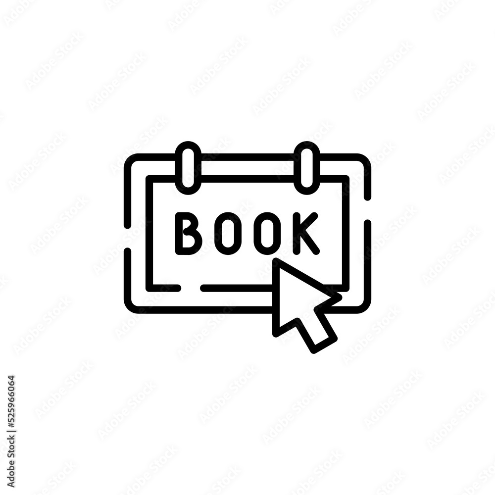 Booking, Ticket, Order Dotted Line Icon Vector Illustration Logo Template. Suitable For Many Purposes. Booking, Ticket, Order Dotted Line Icon Vector Illustration Logo Template. Suitable For Many Purposes.