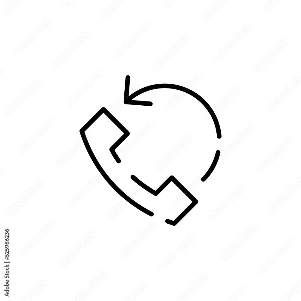 Call, Centre, Telephone Dotted Line Icon Vector Illustration Logo Template. Suitable For Many Purposes. Call, Centre, Telephone Dotted Line Icon Vector Illustration Logo Template. Suitable For Many Purposes.