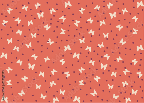 monochrome butterflies pattern, perfect for fabrics and decoration