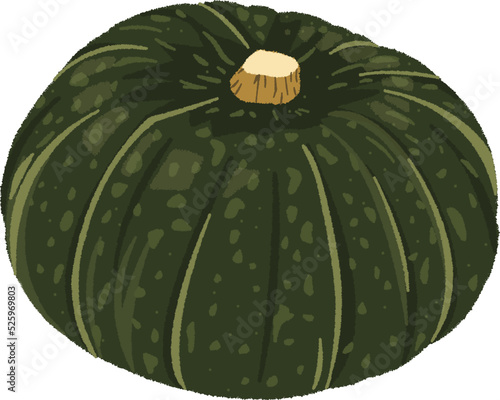 かぼちゃのイラスト