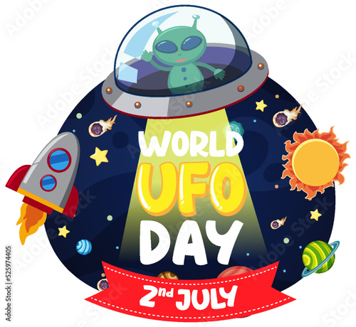 World UFO Day Poster Design