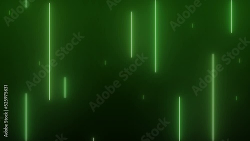 Neon lights effect background. 4K video seamless pattern looping. 