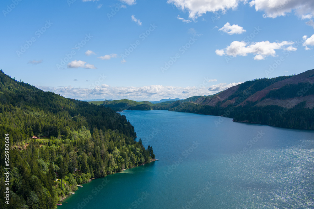 Lake Cushman, Washington State in June 2022
