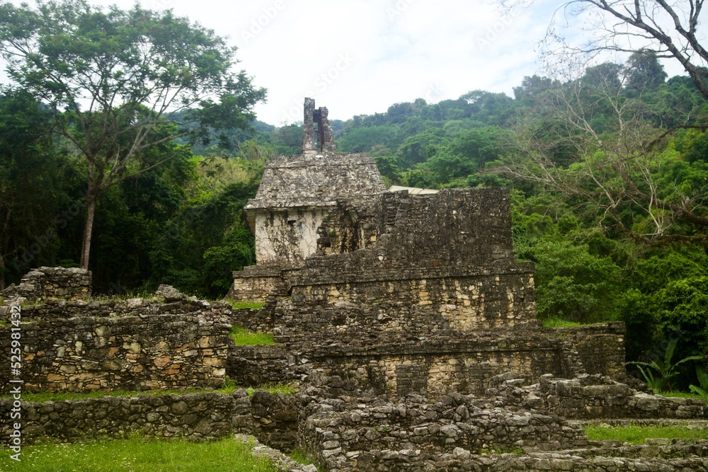 ancient temple in archaeological site ancient temple in archaeological site