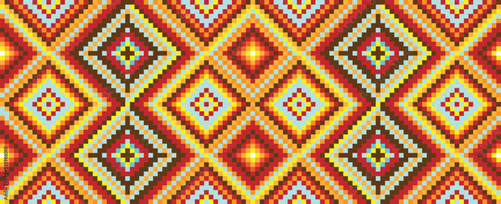 seamless tribal navajo pattern, indian style seamless tribal navajo pattern, indian style