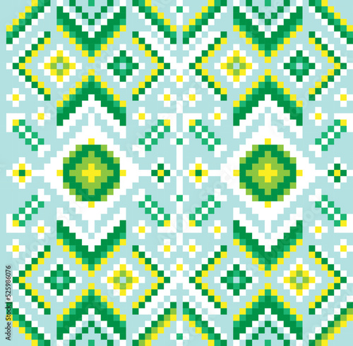 seamless tribal navajo pattern, indian style