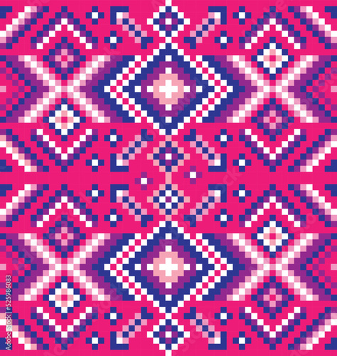 seamless tribal navajo pattern, indian style