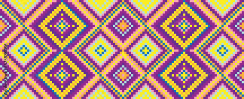 seamless tribal navajo pattern, indian style