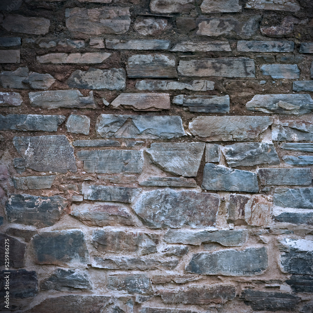 Brick Wall Pattern Stone Background - High Quality Photo