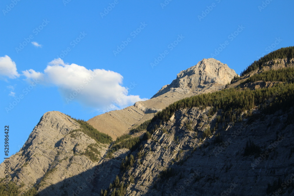 Glow On The Mountain, Banff National Park, Alberta Glow On The Mountain, Banff National Park, Alberta