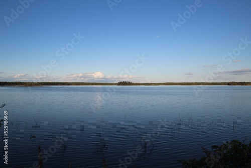 Large Lake  Elk Island National Park  Alberta